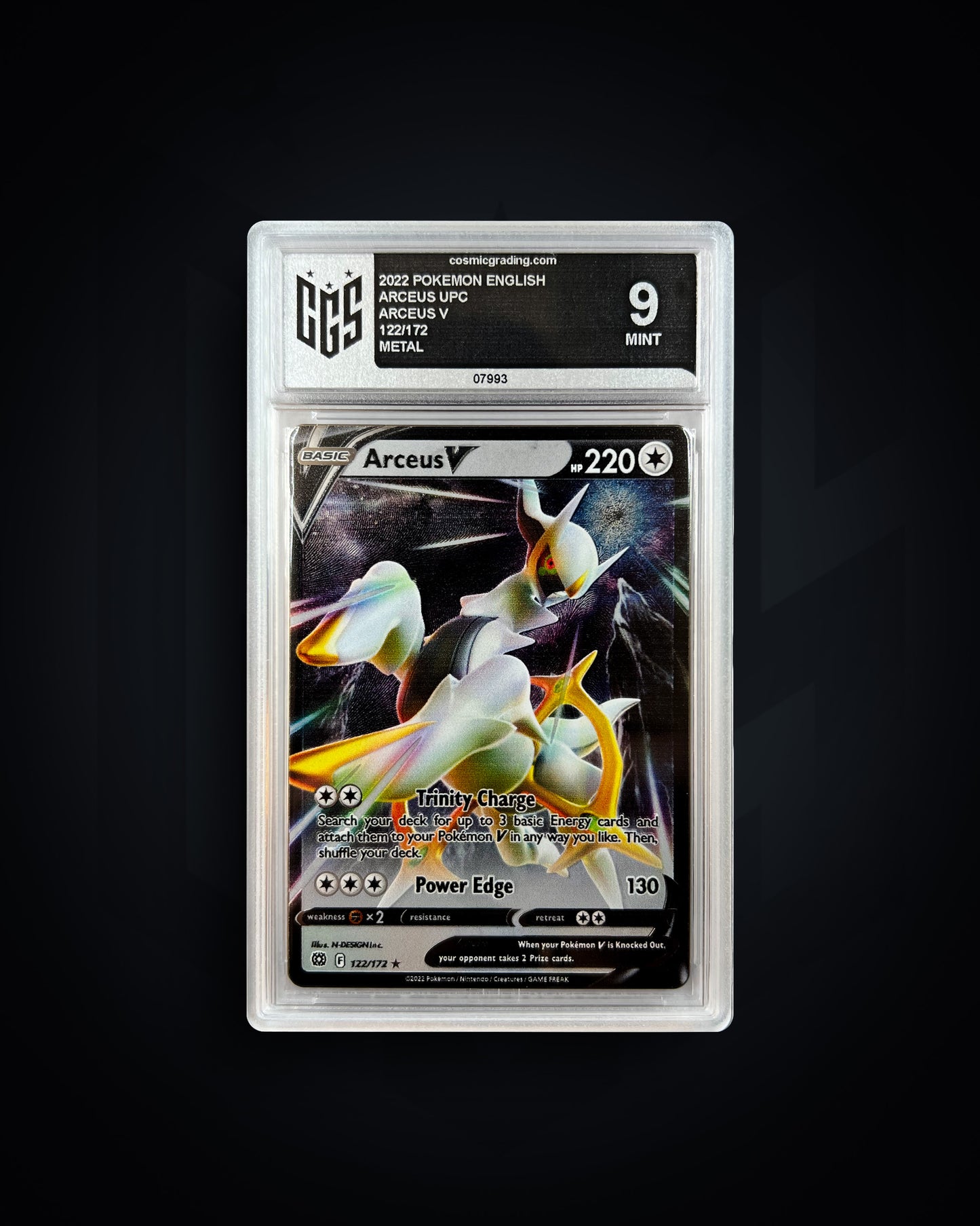 Arceus V - Arceus UPC - 9 MINT