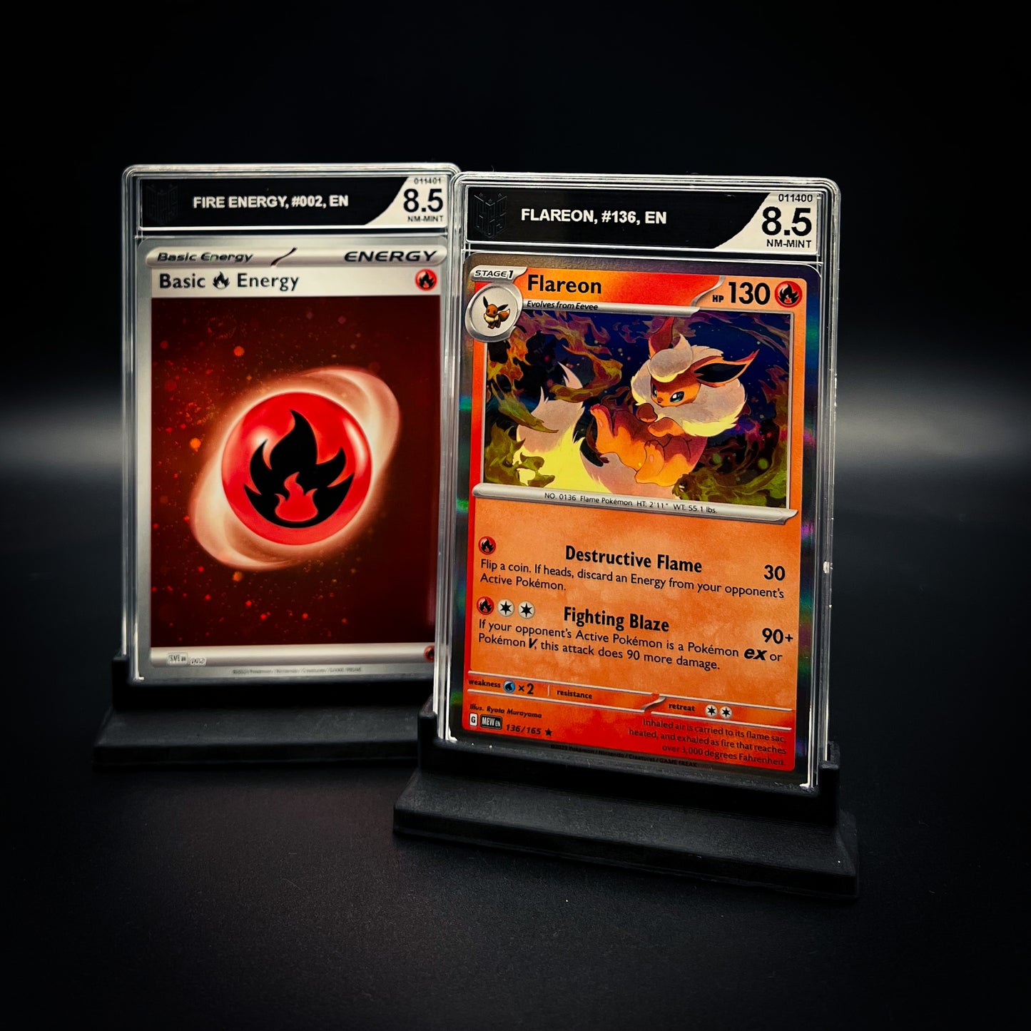 Flareon & Fire Energy Cosmos - 151