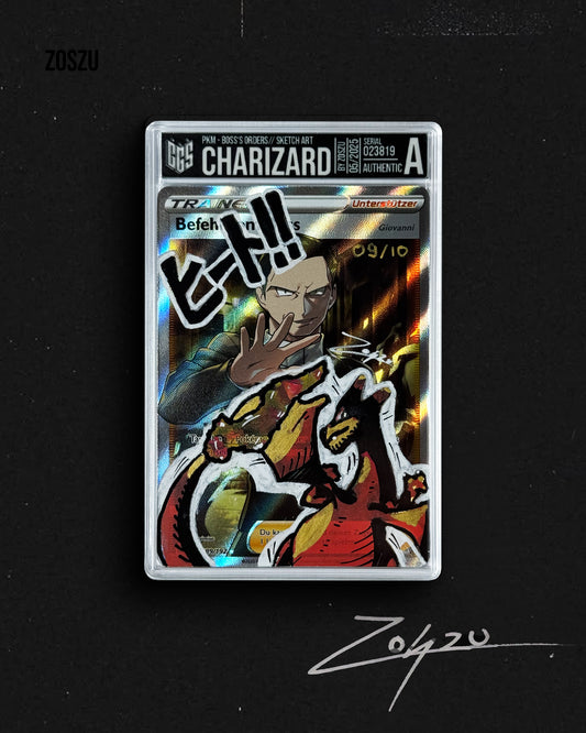 Charizard - Manga Sketch Series 09/10