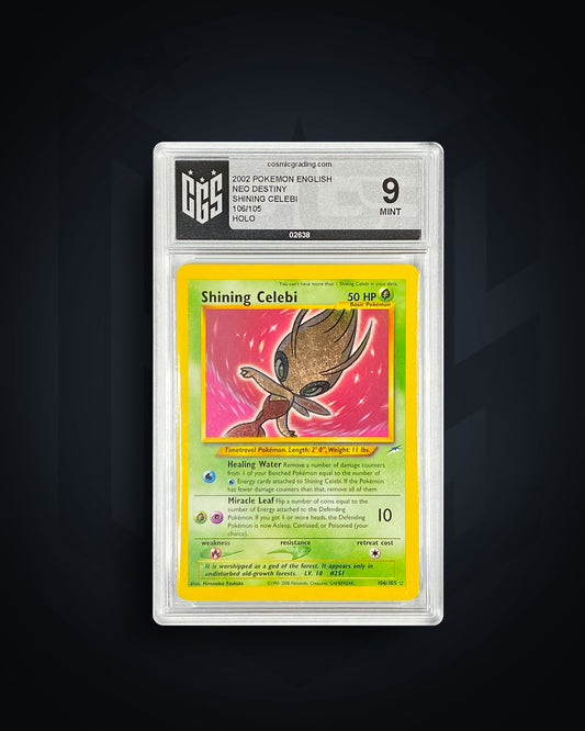 Shining Celebi - Neo Destiny - CGS 9 Mint