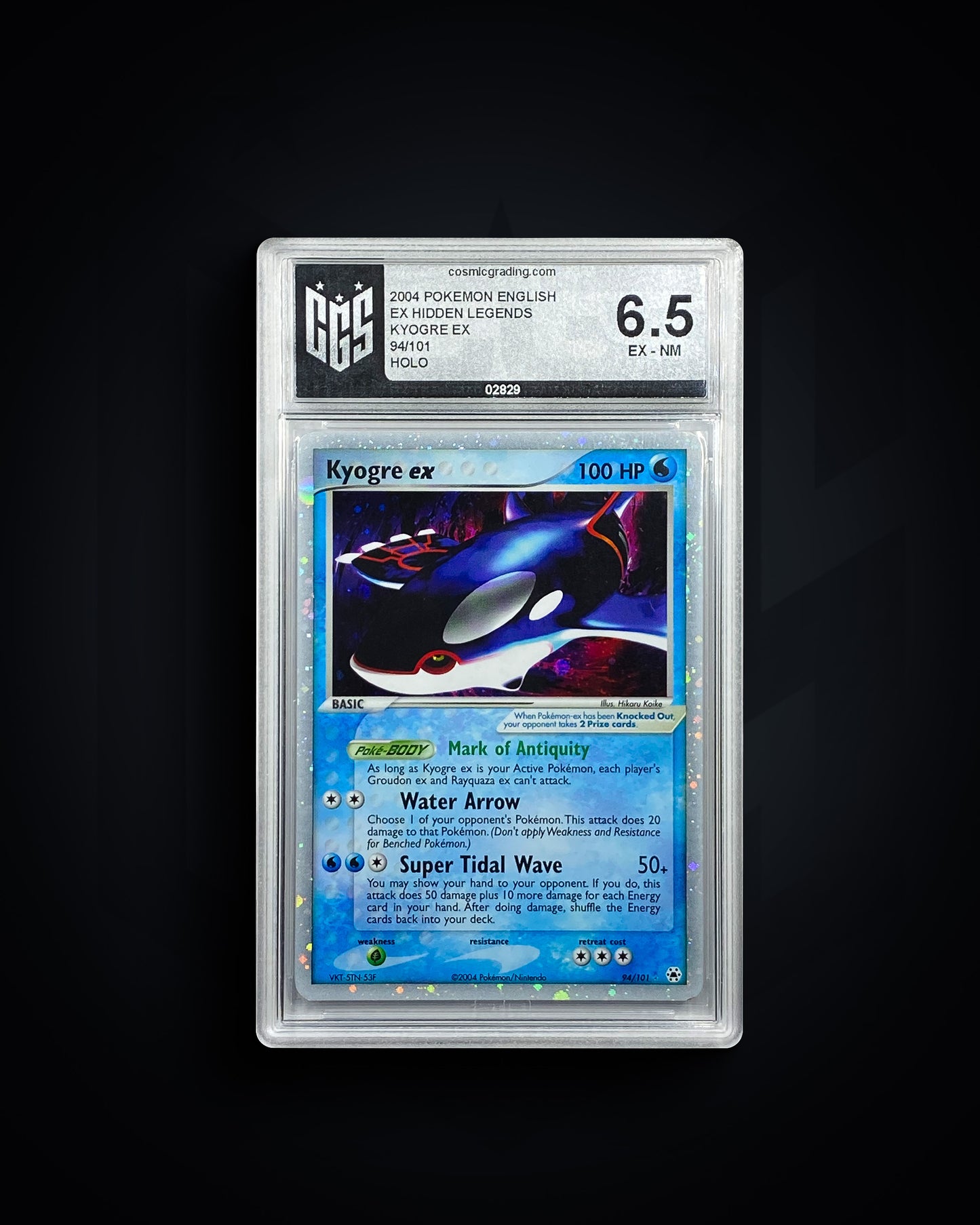 Kyogre EX - 6.5 EX-NM