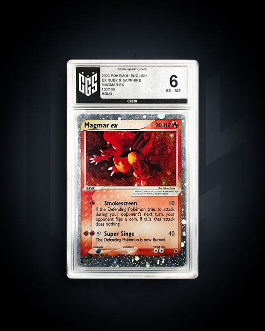 Magmar EX - EX Ruby & Sapphire - CGS 6 EX-NM
