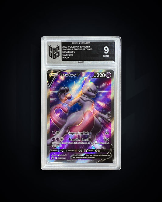 Mewtwo V - SWSH Promos - GGS 9 MINT