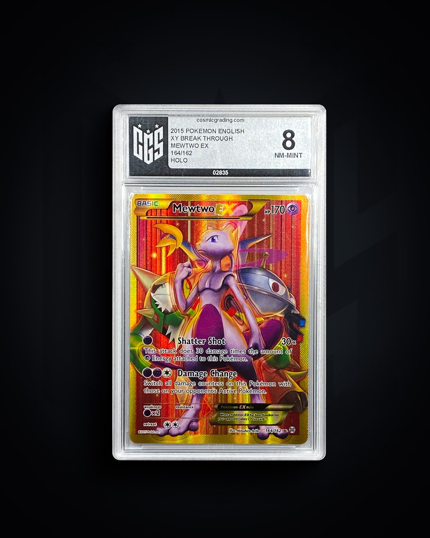 Mewtwo EX - 8 NM-MINT