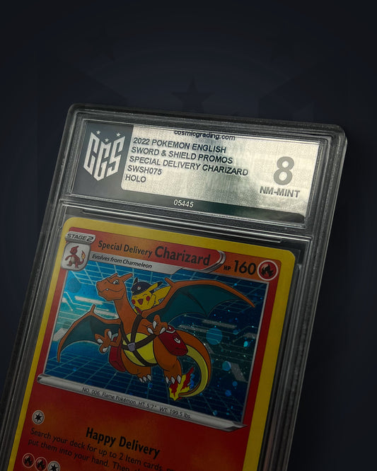 Special Delivery Charizard - SWSH Promo - CGS 8 NM-MINT